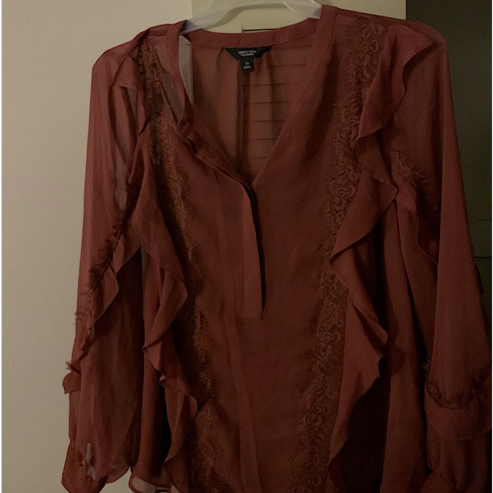 Long sleeve blouse
